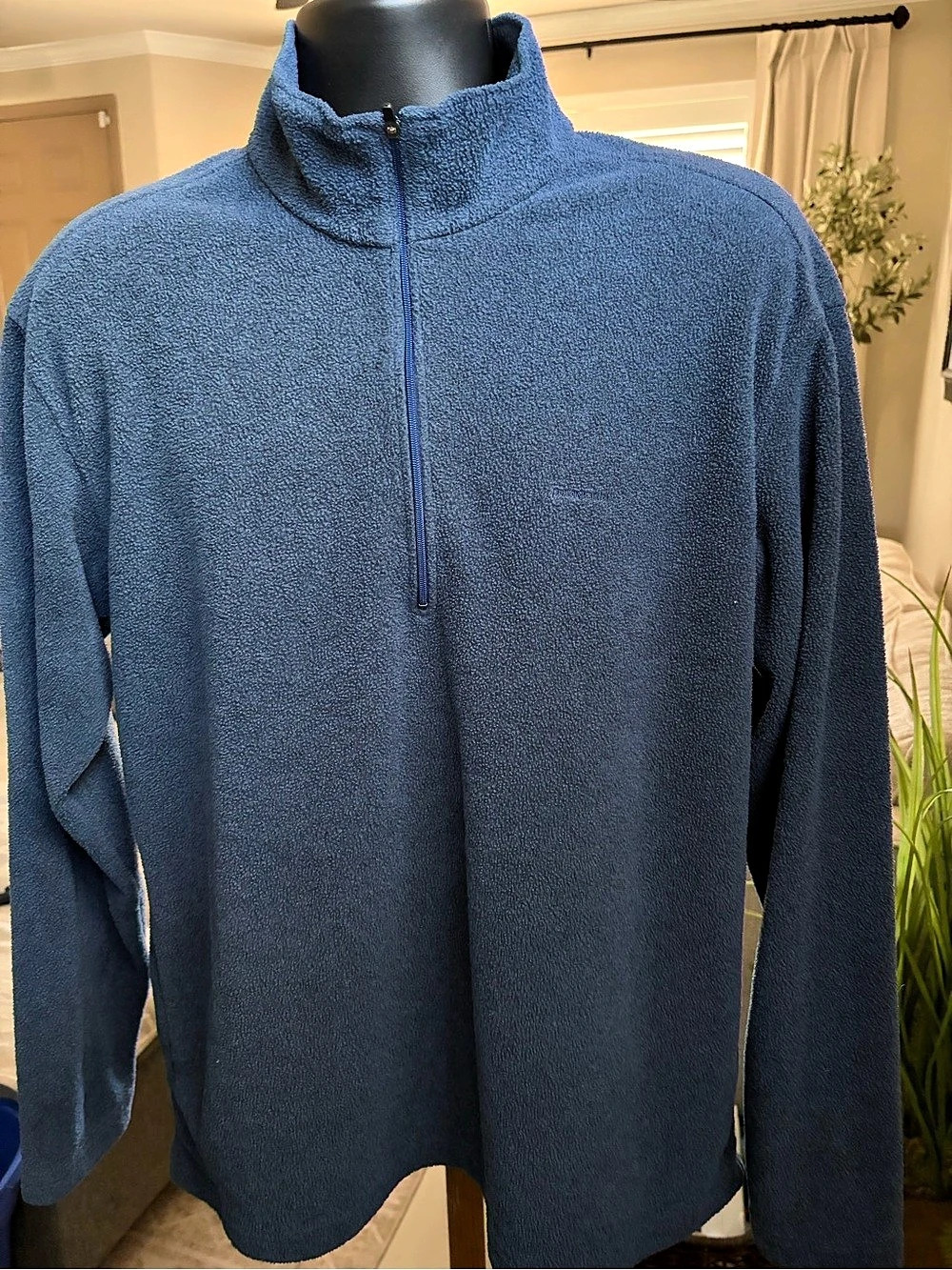 Patagonia Synchilla Snap-T Pullover Men's Blue Fleece Size XL Like New